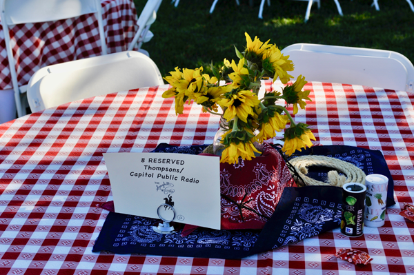 pic of reserved table