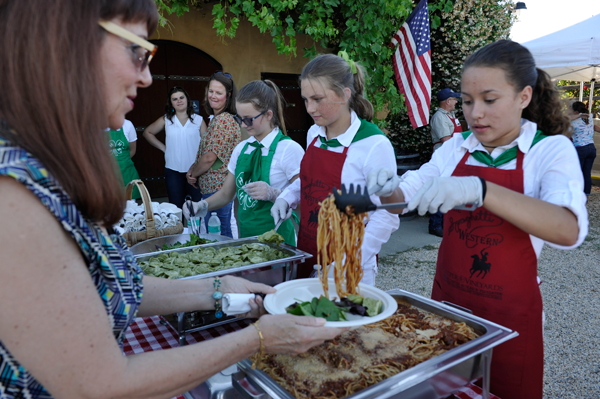pic of servers serving